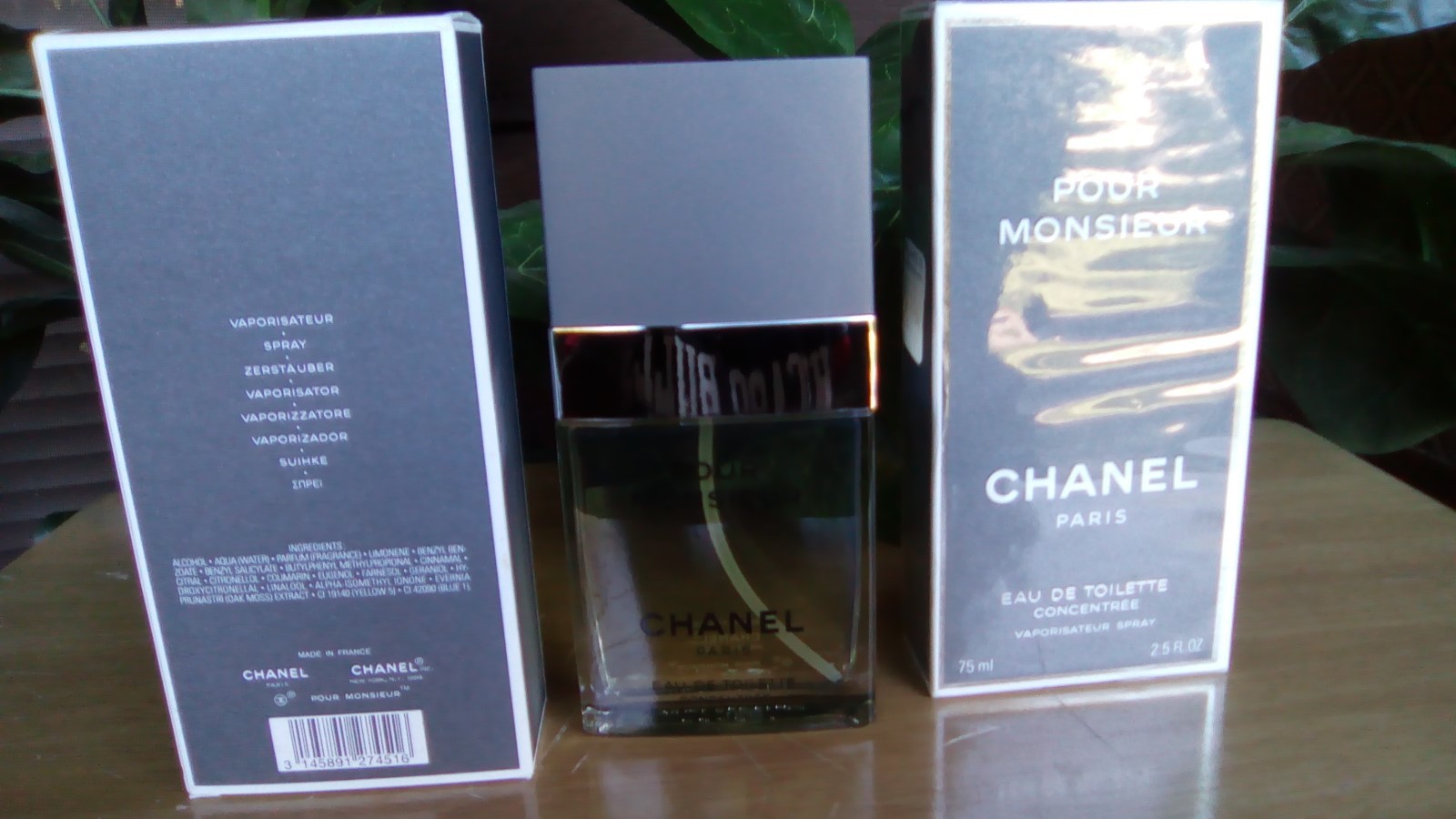 chanel pour monsieur parfum